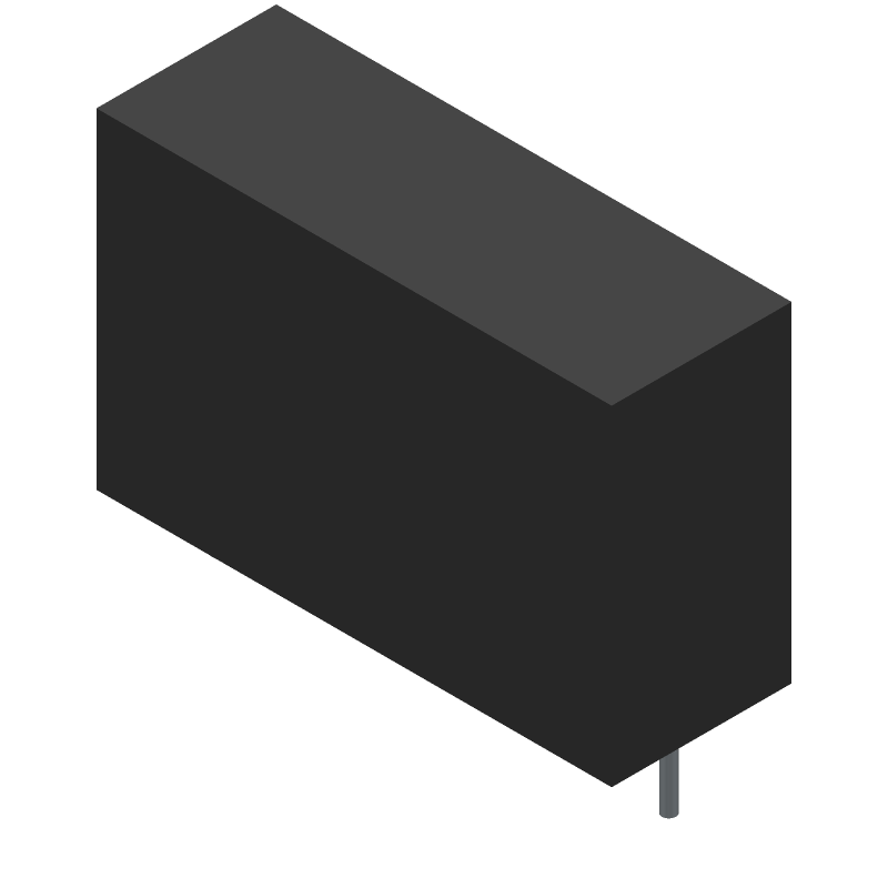 Cap Film 3.3uF 650V PP 5% (31.5 X 11 X 20mm) Radial Plastic Rectangular Can 27.5mm 0.017 Ohm 105°C Automotive Tray