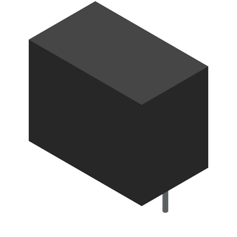 Cap Film 0.047uF 630V PET 10% (22.4 X 13.2 X 17.4mm) Radial Wound 18.6mm 125°C