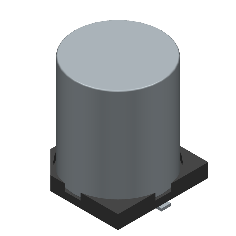 470uF 25V Ceramic Capacitor, SMD, 125°C, 15mR ESR