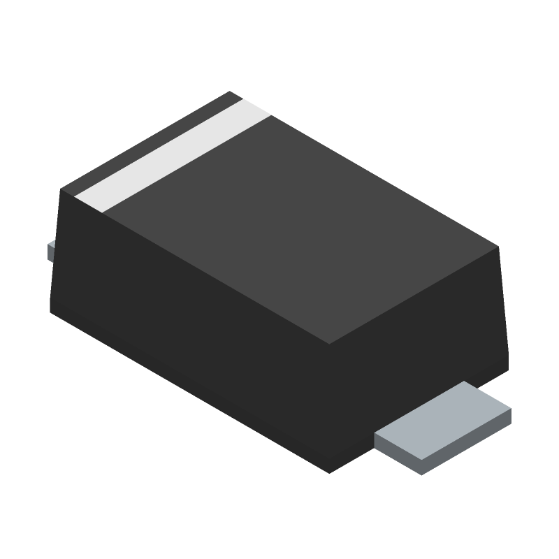 Rectifier Diode, Schottky, 1 Element, 1A, 40V V(RRM), Silicon, SOD-123F, 2 PIN