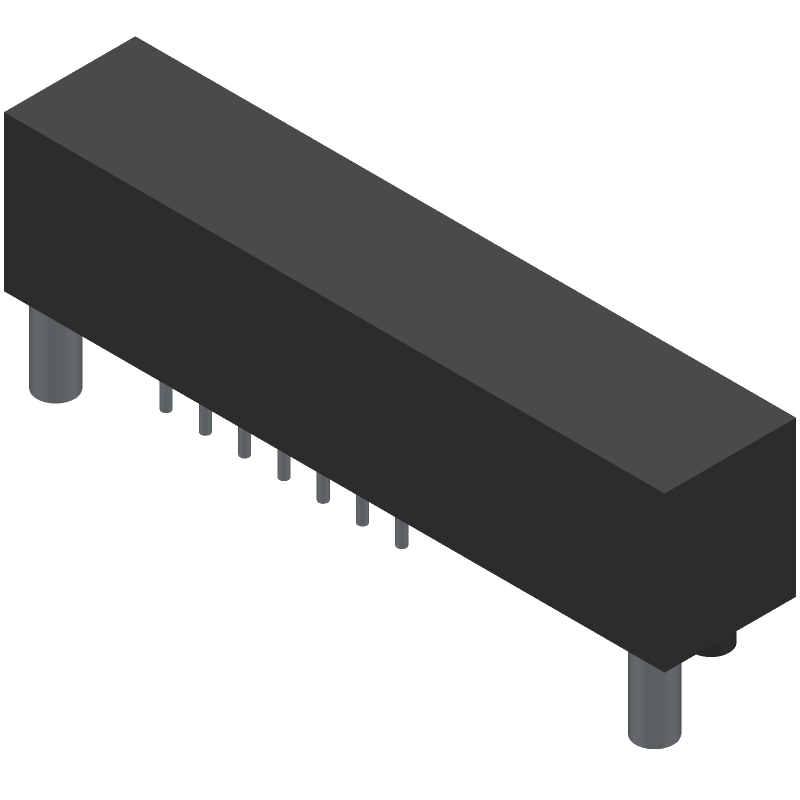 Card Edge Connector, Male, Straight, Locking, Black Insulator, Receptacle,