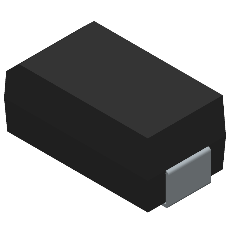 Rectifier Diode, 1 Element, 1A, 1000V V(RRM), Silicon, DO-214AC, SMA, 2 PIN