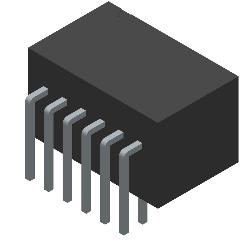 12 Pos 2 Row RA Header, 2.54mm Pitch, Solder, 3A