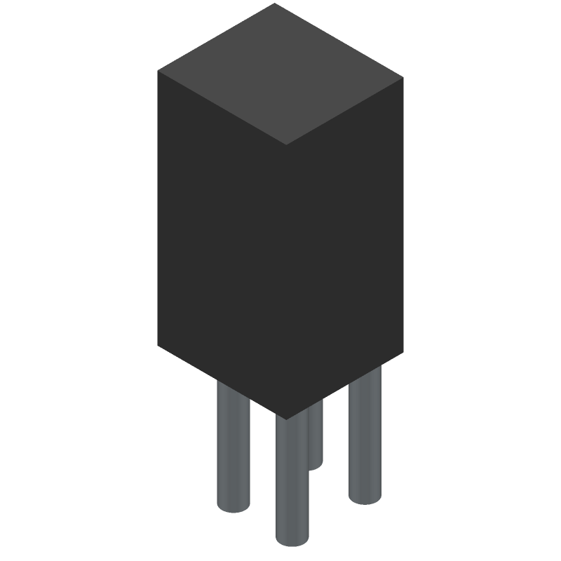2 Pos 2.5mm Thru-Hole Terminal Block, 6A, 200V