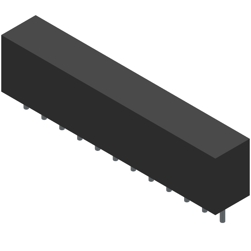 12 Pos Barrier Terminal Block, 17.5A, 300V, 5.08mm Pitch, Green