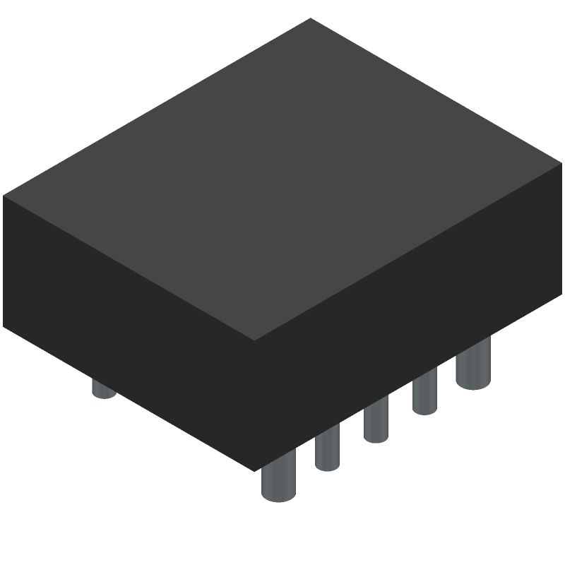 Isolated DC-DC Converter, 5V 5A, 36-75V In, 25W, Board Mount
