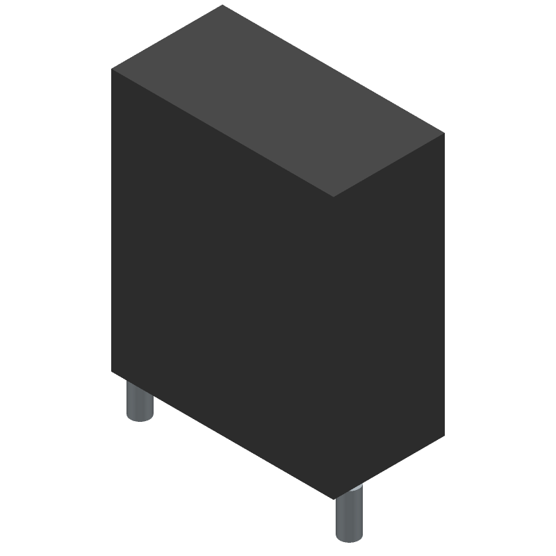 Heat Sink, 13.4ohm, Clip, U, Transverse, Aluminum, Anodized, ROHS COMPLIANT