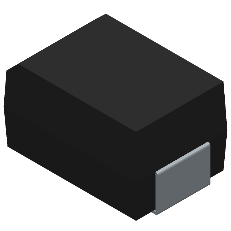 Rectifier Diode, 1 Phase, 1 Element, 2A, 50V V(RRM), Silicon, DO-214AA, ROHS COMPLIANT, PLASTIC, HSMB, 2 PIN