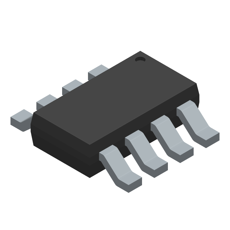 N-Channel JFET, 60V, 1.8A ID, 2-Ch, SM8