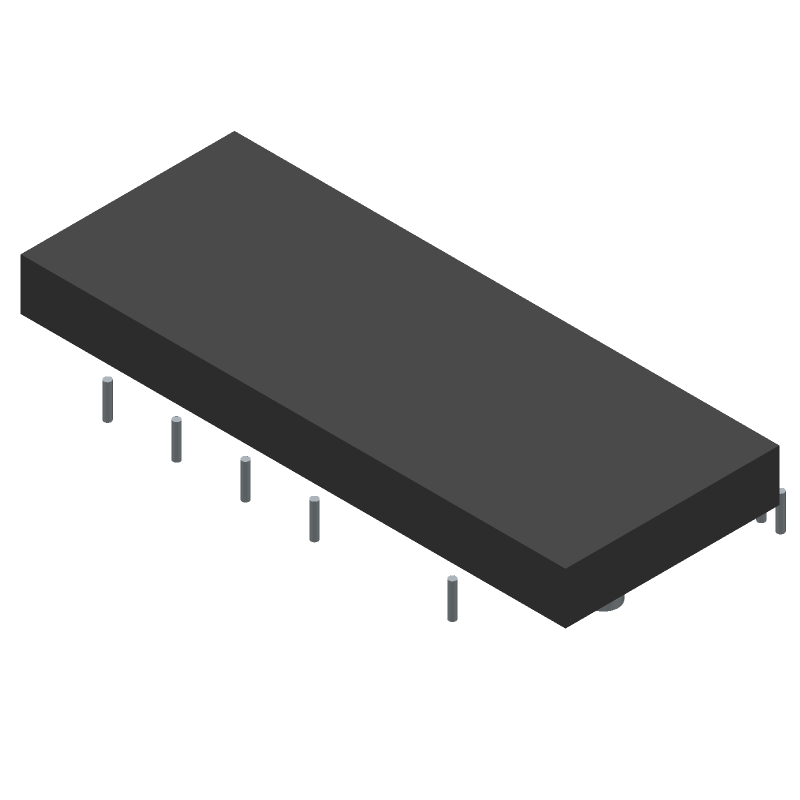 PS21865-P footprint, schematic symbol and 3D model by Power Semiconductors