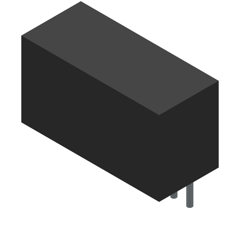 1W DC/DC Converter, 5/-5V, 0.1/-0.1A, 4.5-9V In, SIP, Isolated