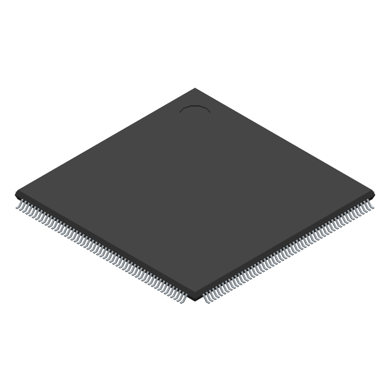 32-Bit ARM MPU, 166MHz, 16KB FLASH, LQFP