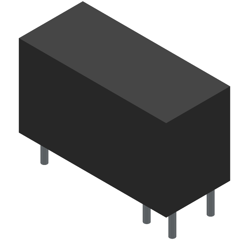 Power Relay 12VDC 16A SPST-NO(28.8x12.5x15.7)mm THT