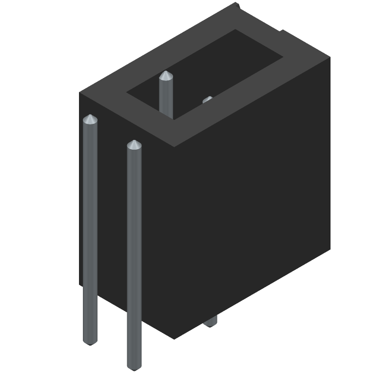 Conn PC Terminal Block 2 POS 5.08mm Solder ST Thru-Hole 24A Cardboard