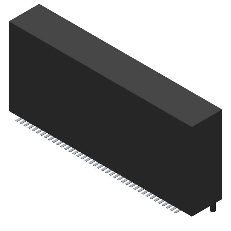 Conn Micro Terminal HDR 80 POS 0.8mm Solder ST SMD Tray