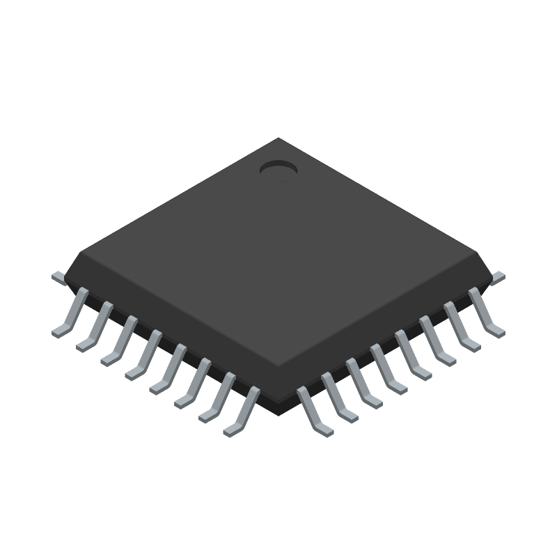 12-Bit 40MSPS Diff ADC, Parallel Interface, LQFP