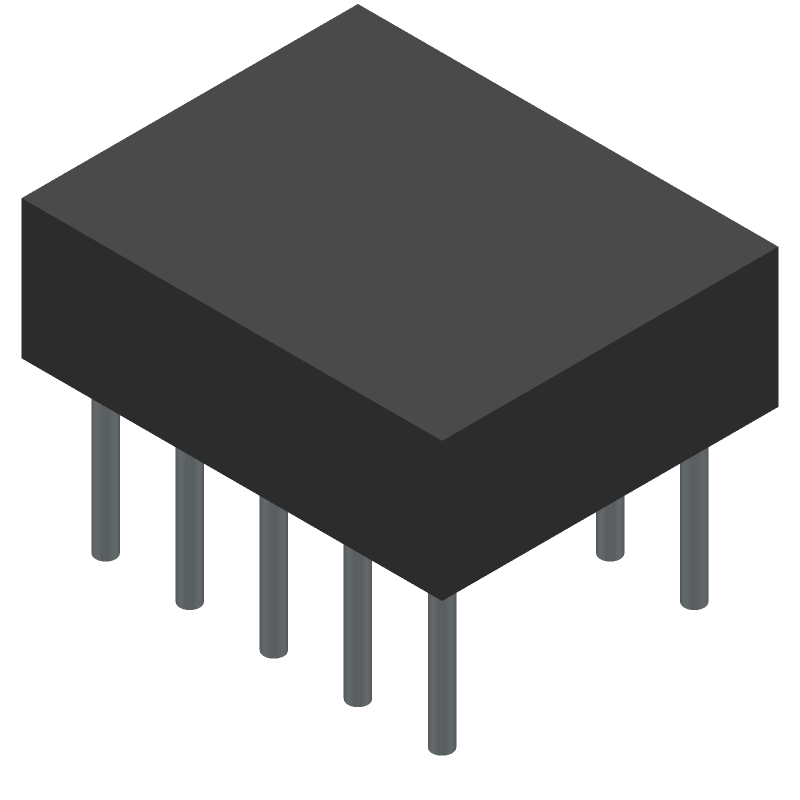 IC Socket, DIP12, 10 Contact(s), 2.54mm Term Pitch, 0.3inch Row Spacing, Solder, ROHS COMPLIANT