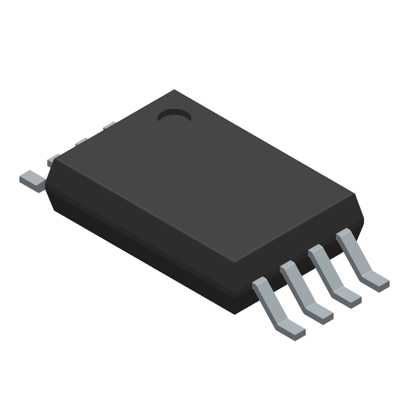 32Kb I2C EEPROM, 4Kx8, 400kHz, TSSOP-8, 900ns Access