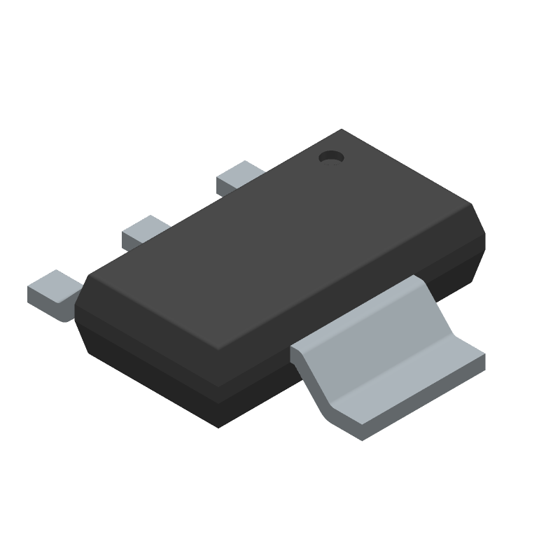 5 V FIXED POSITIVE LDO REGULATOR, 0.65 V DROPOUT, PDSO4, SOT-223, 4 PIN