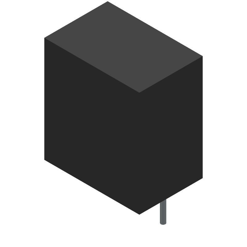 Cap Film Suppression X2 1uF 630VDC/310VAC PP 20% (18 X 12 X 20mm) Radial Wound 15mm 110°C Bag