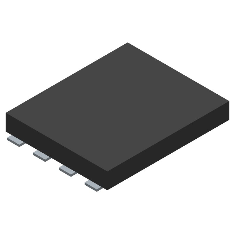 PowerTrench&reg; Power Clip Asymmetric Dual N-Channel MOSFET, 30 V, 3000-REEL