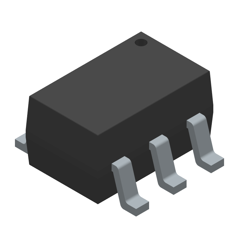 SPDT, 1 Func, 1 Channel, CMOS, PDSO6, 1.25 MM, GREEN, EIAJ SC-88, SC-70, 6 PIN
