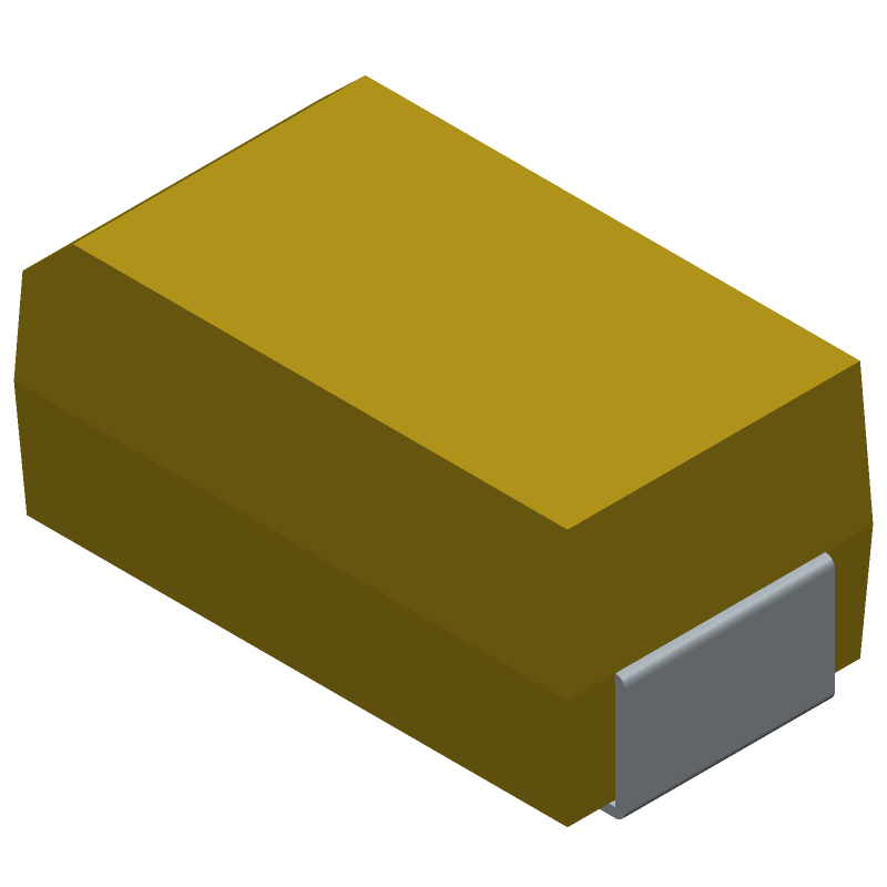 22uF 16V Tantalum Capacitor, SMD, 10% Tol