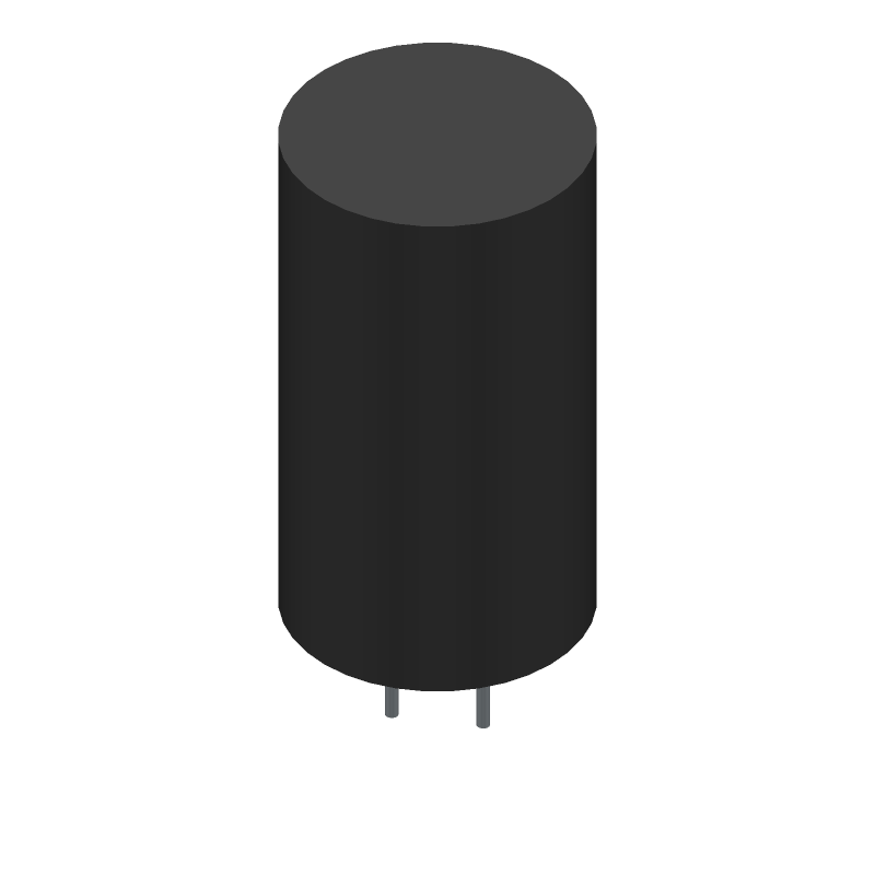 330uF 100V Aluminum Electrolytic Capacitor, Radial, 150°C, 1.43A
