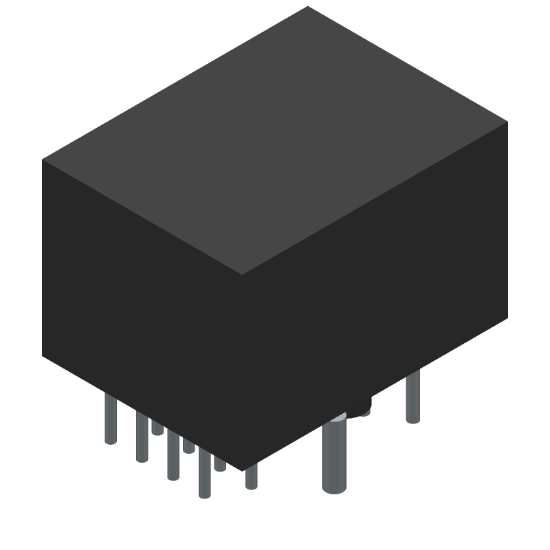 8 Pos RJ45 Connector, Shielded, Right Angle, Through Hole, Solder