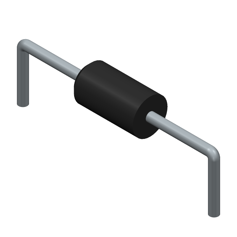 400W Bidirectional TVS Diode, 48V DC, DO-15, 100V Clamp