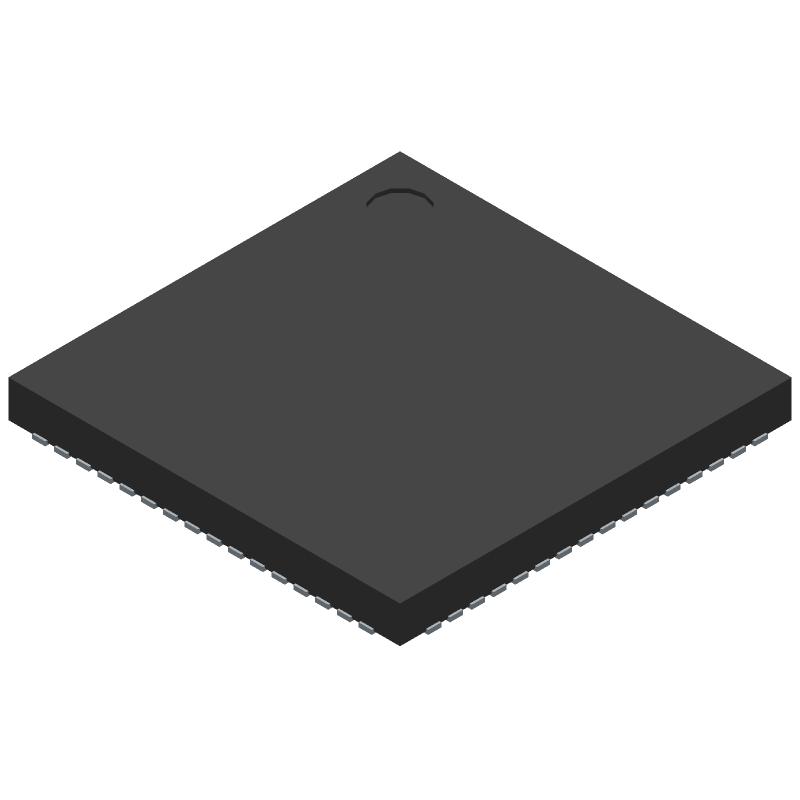 32-Bit RISC MCU, 32MHz, 128KB Flash, 16KB RAM, 56 I/O, QFN64