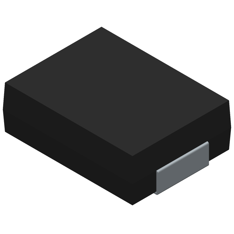 1.5kW Bidirectional TVS Diode, 33V DC, SMC, 2.7nF