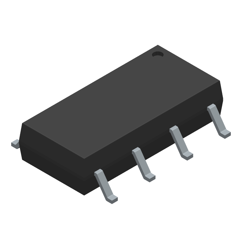 Solid State Relay 50mA 1.5V DC-IN 0.45A 60V AC/DC-OUT 8-Pin SOP T/R