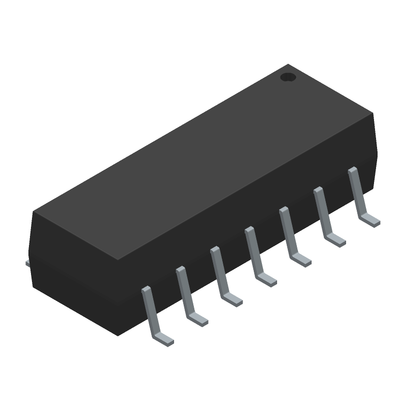1W 5V 200mA Isolated DC/DC Converter, 1.5kV, SOP