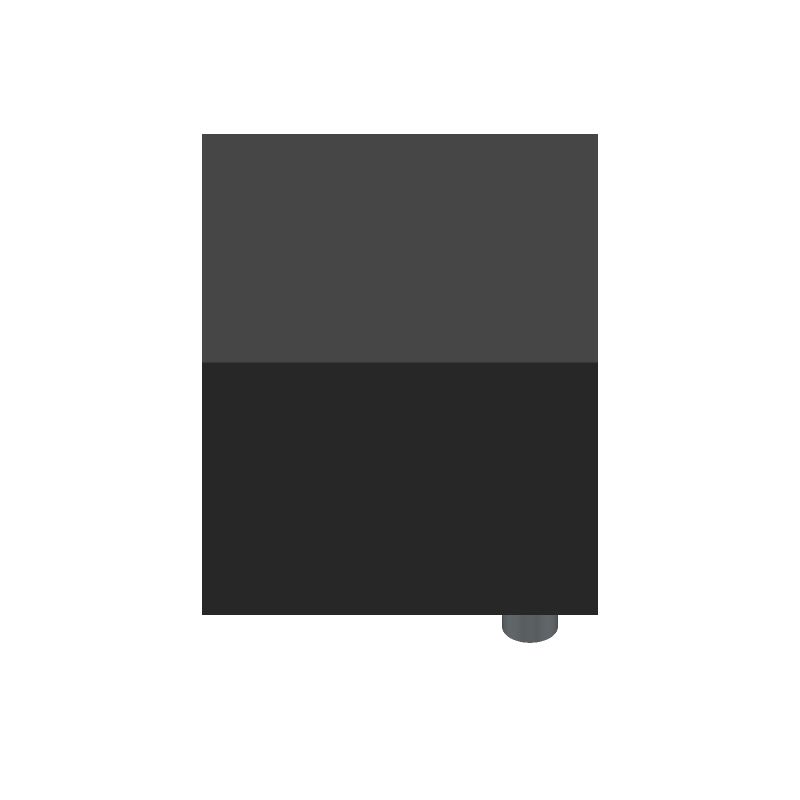 Heat Sink, Omnidirect, Aluminum, Anodized