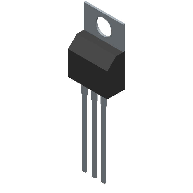 N-CH MOSFET 200V 57A 33mR TO-220AB
