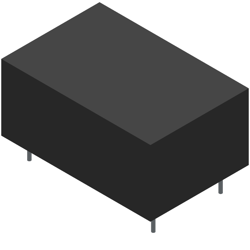 DC/DC Converter, Board Mount, 15W, 85-305VAC In, 1 Output