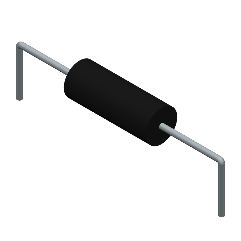 RESISTOR, CURRENT SENSE, METAL STRIP, 3 W, 1 %, 0.2 ohm, THROUGH HOLE MOUNT, AXIAL LEADED, GREEN