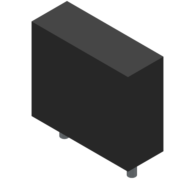4 Pos Power Connector, 15A, 250V, 3.81mm Pitch, Solder, Thru-Hole