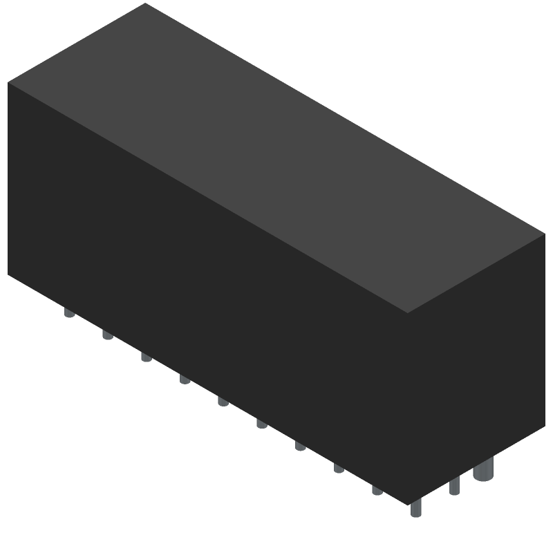 20 Pos Wire-to-Board Power Connector, 15A, 600V, Through Hole