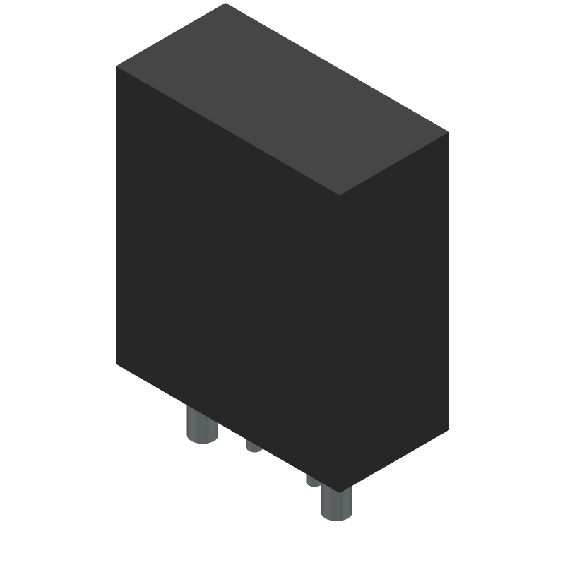 2 Pos Power Connector, 15A, 600V, 5.08mm Pitch, Solder, Thru-Hole