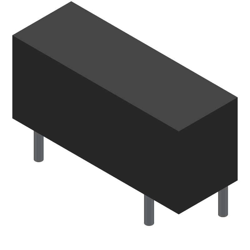 24VDC SPST Power Relay, 8A, Through Hole