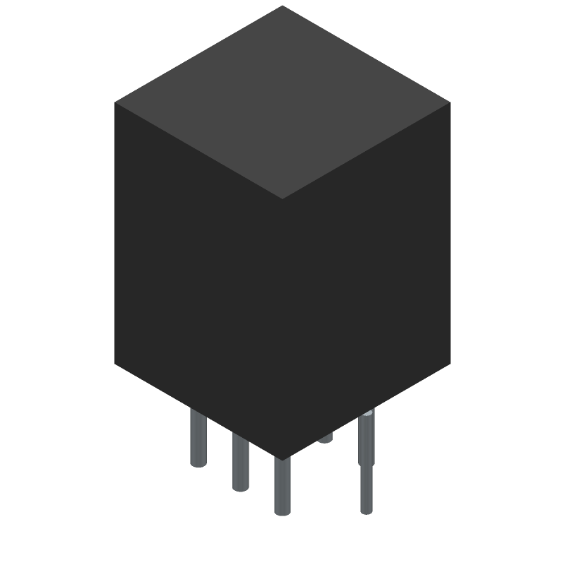 Switch Push Button ON ON DPDT Round Button 0.1A 30VDC Latching Thru-Hole PC Pins