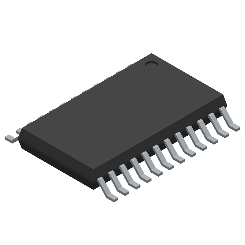 24-Pin Interface IC, 1.65-5.5V, Industrial Temp