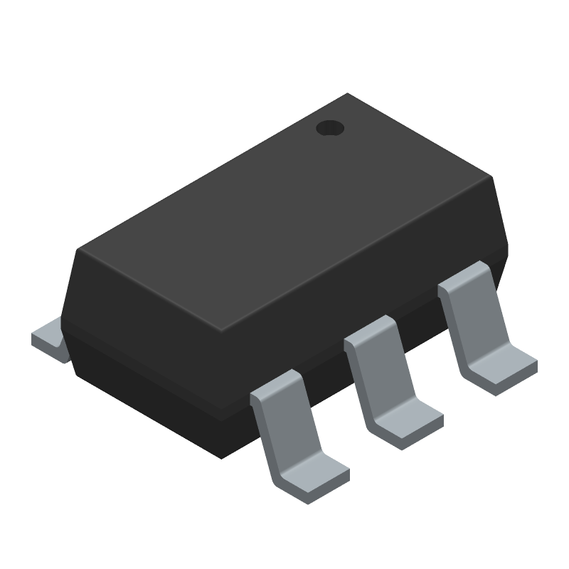 Power Field-Effect Transistor, 5.6A I(D), 20V, 0.05ohm, 1-Element, P-Channel, Silicon, Metal-oxide Semiconductor FET, MICRO-6
