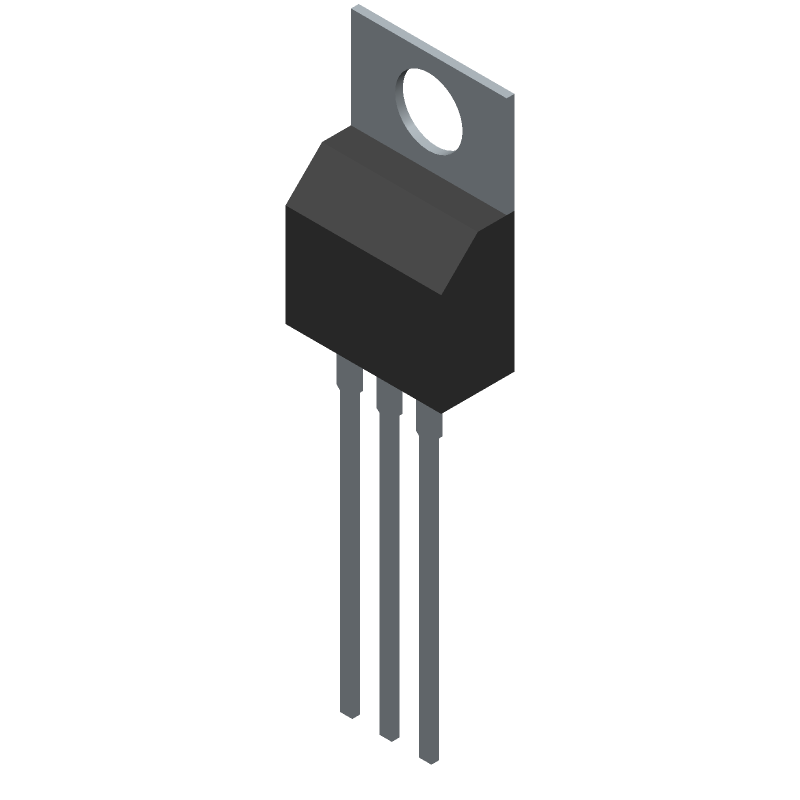 Power Field-Effect Transistor, 21ohm, 1-Element, N-Channel, Silicon, Metal-oxide Semiconductor FET, TO-220AB, PLASTIC PACKAGE-3