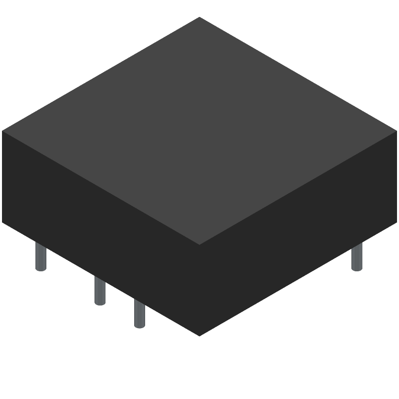 DC-DC Regulated Power Supply Module, 2 Output, 10W, Hybrid, DIP-6