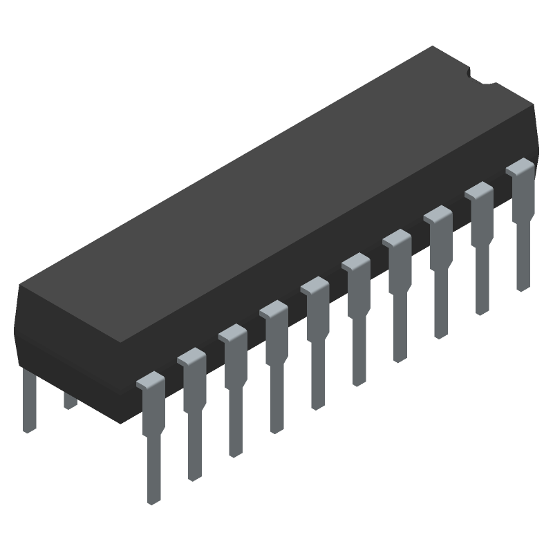 R5F2M122ANDD footprint, schematic symbol and 3D model by Renesas ...