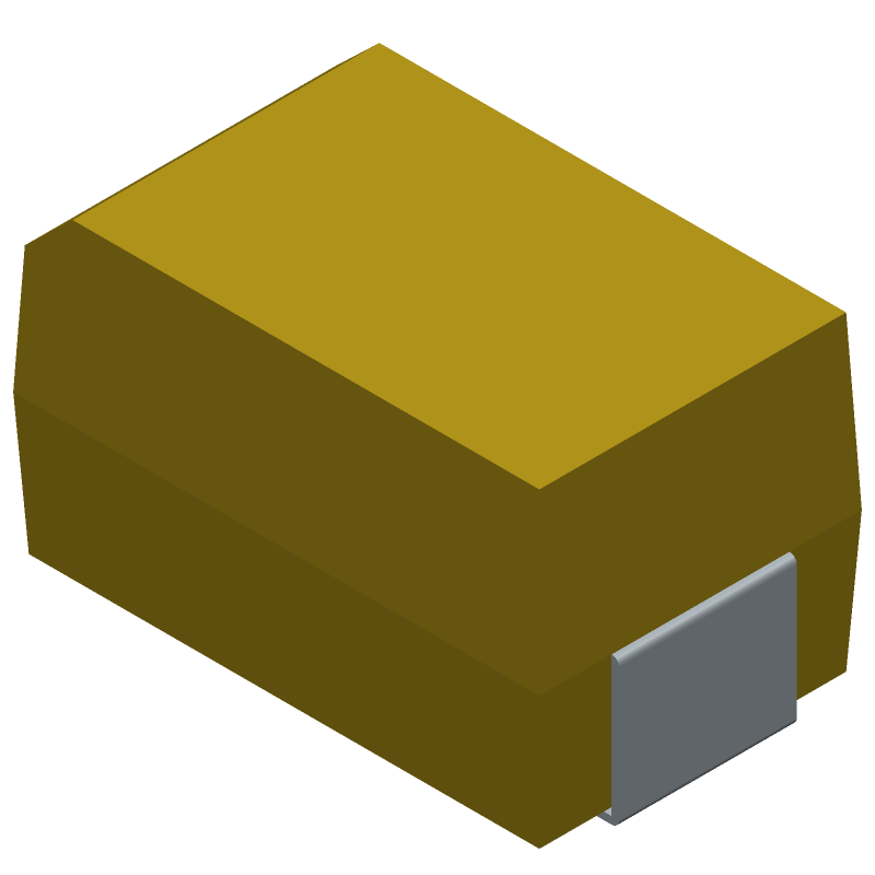 47uF 35V Tantalum Capacitor, SMD, Polarized