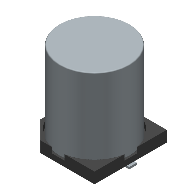 Polymer Al Electrolytic Cap 1000uF 16V 12mR SMD